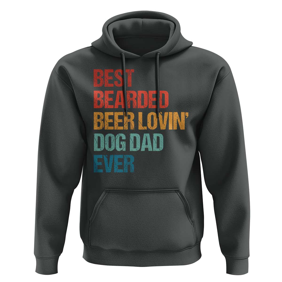 Best Bearded Beer Loving Dog Dad Ever Hoodie Pet Lover Father's Day