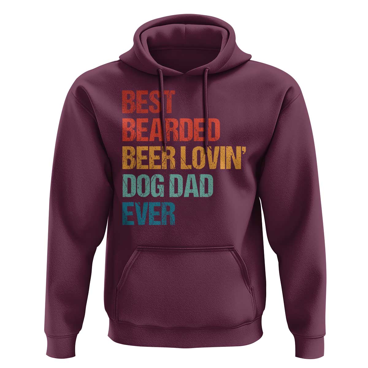 Best Bearded Beer Loving Dog Dad Ever Hoodie Pet Lover Father's Day