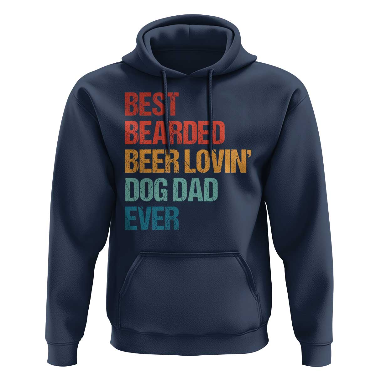 Best Bearded Beer Loving Dog Dad Ever Hoodie Pet Lover Father's Day