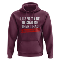 I Used To Be In Charge Then I Had A Granddaughter Hoodie Funny Girl Grandpa Father's Day