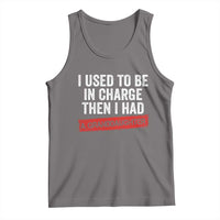 I Used To Be In Charge Then I Had A Granddaughter Tank Top Funny Girl Grandpa Father's Day