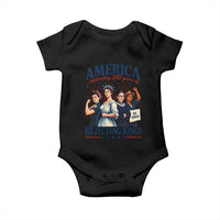 America Celebrating 250 Years Of Rejecting Kings 4th of July Baby Onesie