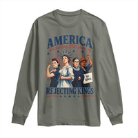 America Celebrating 250 Years Of Rejecting Kings 4th of July Long Sleeve Shirt
