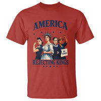America Celebrating 250 Years Of Rejecting Kings 4th of July T Shirt