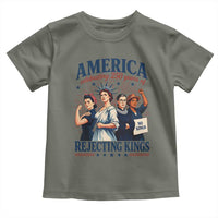 America Celebrating 250 Years Of Rejecting Kings 4th of July Toddler T Shirt