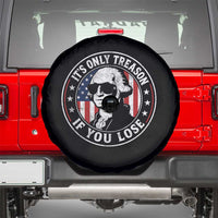 It Is Only Treason If You Lose George Washington Spare Tire Cover Funny 4th of July