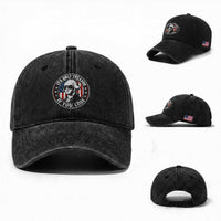 It Is Only Treason If You Lose George Washington Washed Cotton Baseball Cap Funny 4th of July