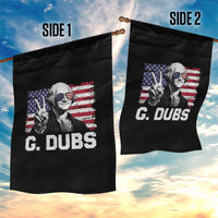 G Dubs George Washington Funny 4th Of July Garden Flag Vintage American Flag