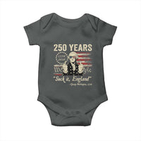 250 Years George Washington Suck It England Baby Onesie 4th Of July 1776 2026 250th Anniversary USA