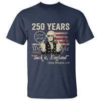 250 Years George Washington Suck It England T Shirt 4th Of July 1776 2026 250th Anniversary USA