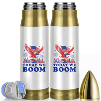 Today We Boom 4th of July Bald Eagle Fireworks Bullet Tumbler