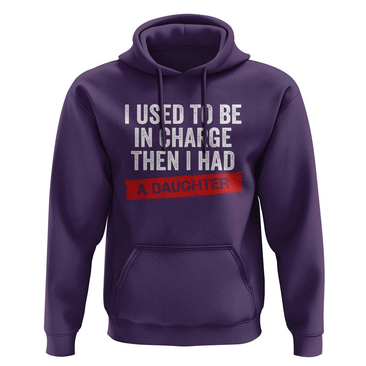 I Used To Be In Charge Then I Had A Daughter Hoodie Funny Girl Dad Fathers Day