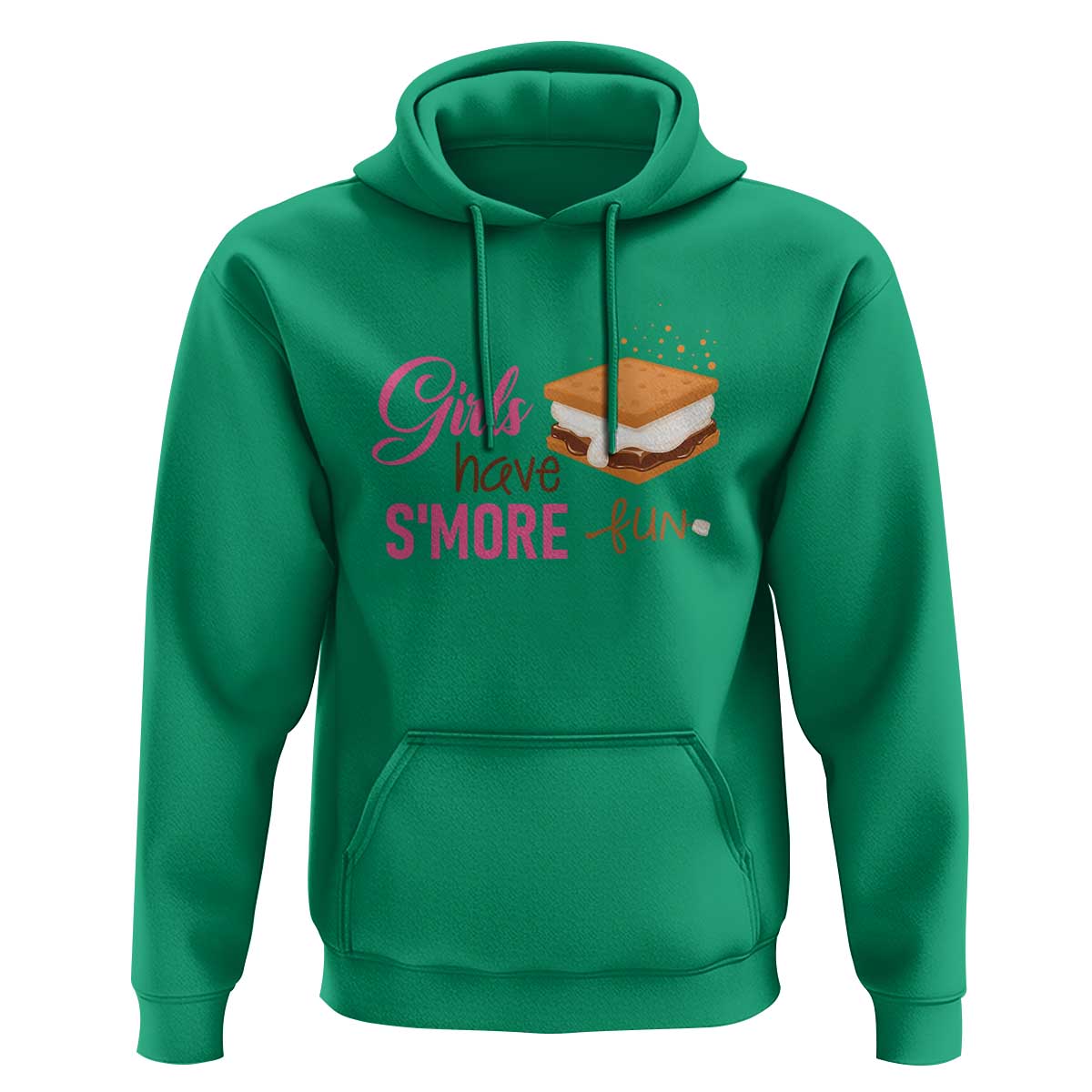 Funny Girls Have Smore Fun Hoodie Camping Food S'more - Wonder Print Shop