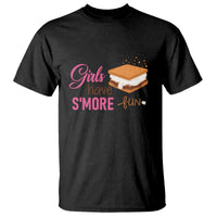 Funny Girls Have Smore Fun T Shirt Camping Food S'more - Wonder Print Shop