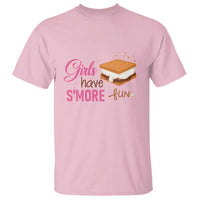 Funny Girls Have Smore Fun T Shirt Camping Food S'more - Wonder Print Shop