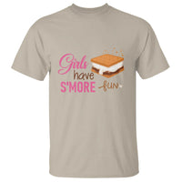 Funny Girls Have Smore Fun T Shirt Camping Food S'more - Wonder Print Shop