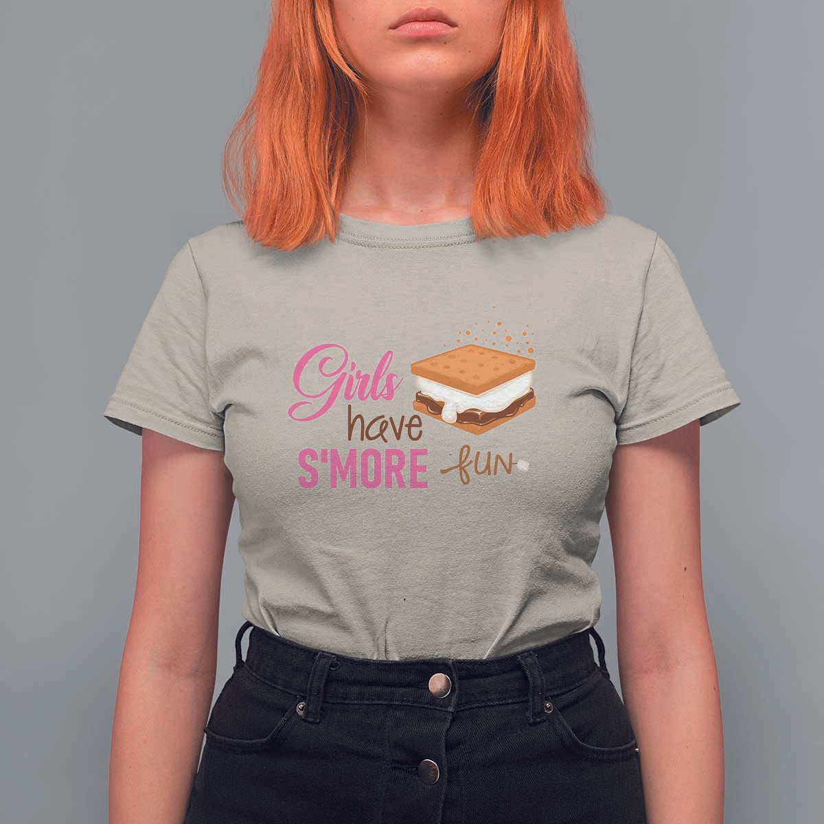 Funny Girls Have Smore Fun T Shirt For Women Camping Food S'more - Wonder Print Shop
