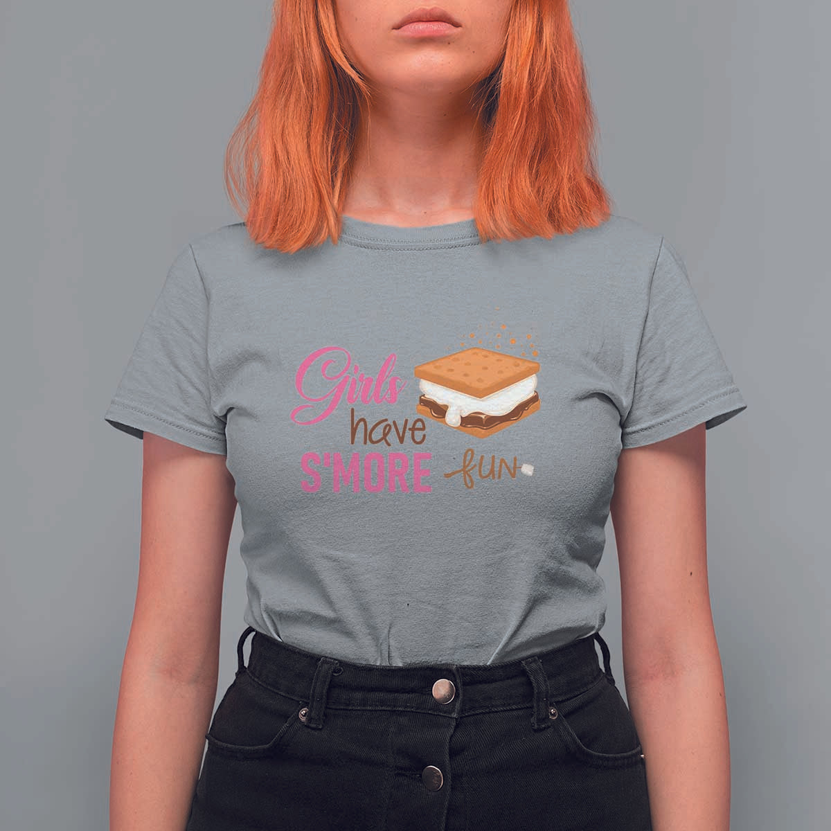 Funny Girls Have Smore Fun T Shirt For Women Camping Food S'more - Wonder Print Shop