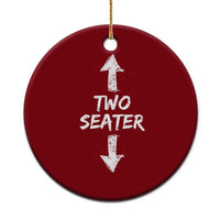 Funny Two Seater Ceramic Ornament Dirty Adult Humor Offensive Gag - Wonder Print Shop