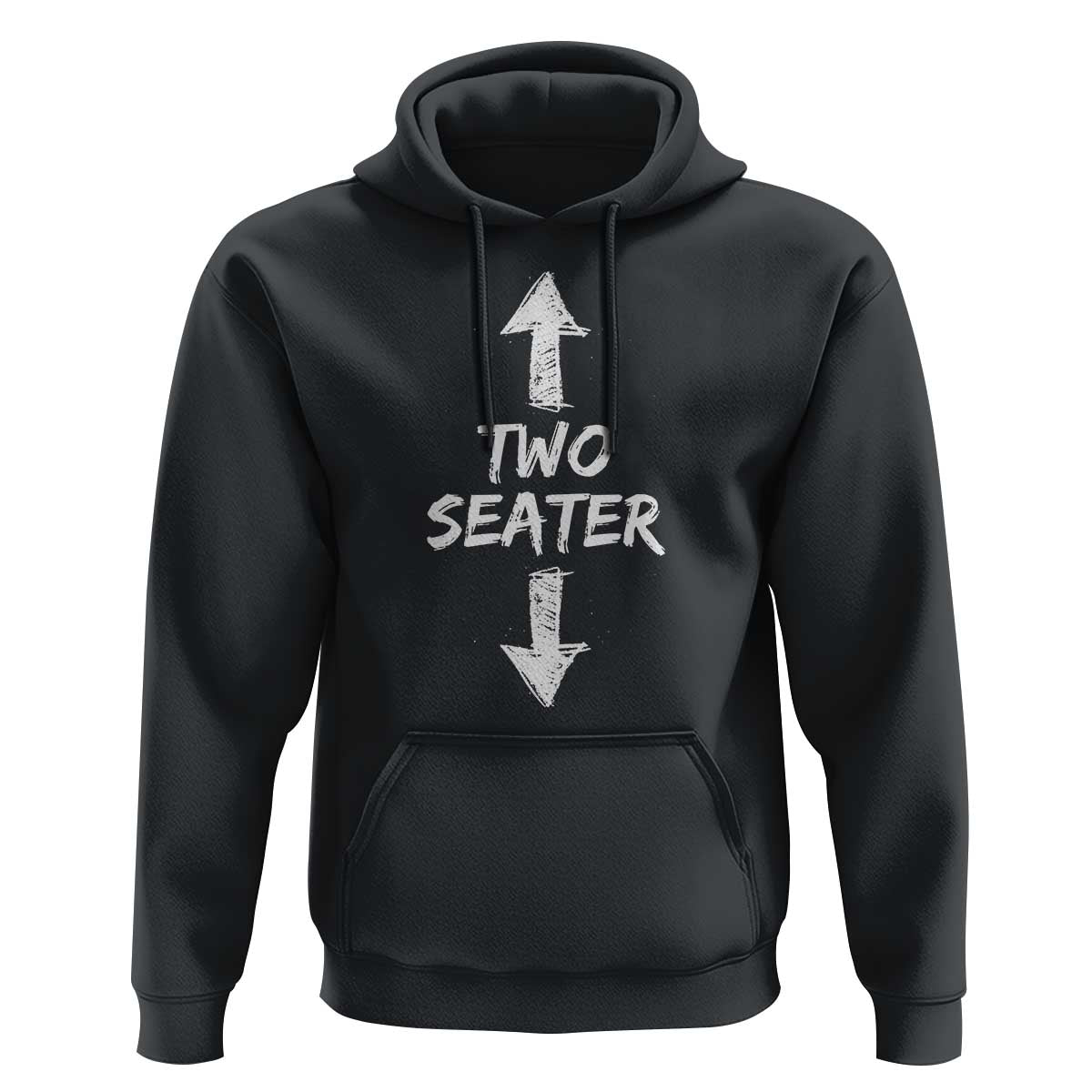 Funny Two Seater Hoodie Dirty Adult Humor Offensive Gag - Wonder Print Shop