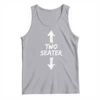 Funny Two Seater Tank Top Dirty Adult Humor Offensive Gag - Wonder Print Shop