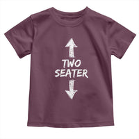 Funny Two Seater Toddler T Shirt Dirty Adult Humor Offensive Gag - Wonder Print Shop