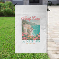Amalfi Coast Italy Travel Trip Garden Flag La Dolce Vita Mediterranean Sea - Wonder Print Shop
