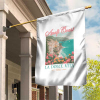 Amalfi Coast Italy Travel Trip Garden Flag La Dolce Vita Mediterranean Sea - Wonder Print Shop