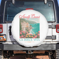 Amalfi Coast Italy Travel Trip Spare Tire Cover La Dolce Vita Mediterranean Sea - Wonder Print Shop