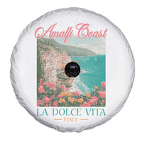 Amalfi Coast Italy Travel Trip Spare Tire Cover La Dolce Vita Mediterranean Sea - Wonder Print Shop