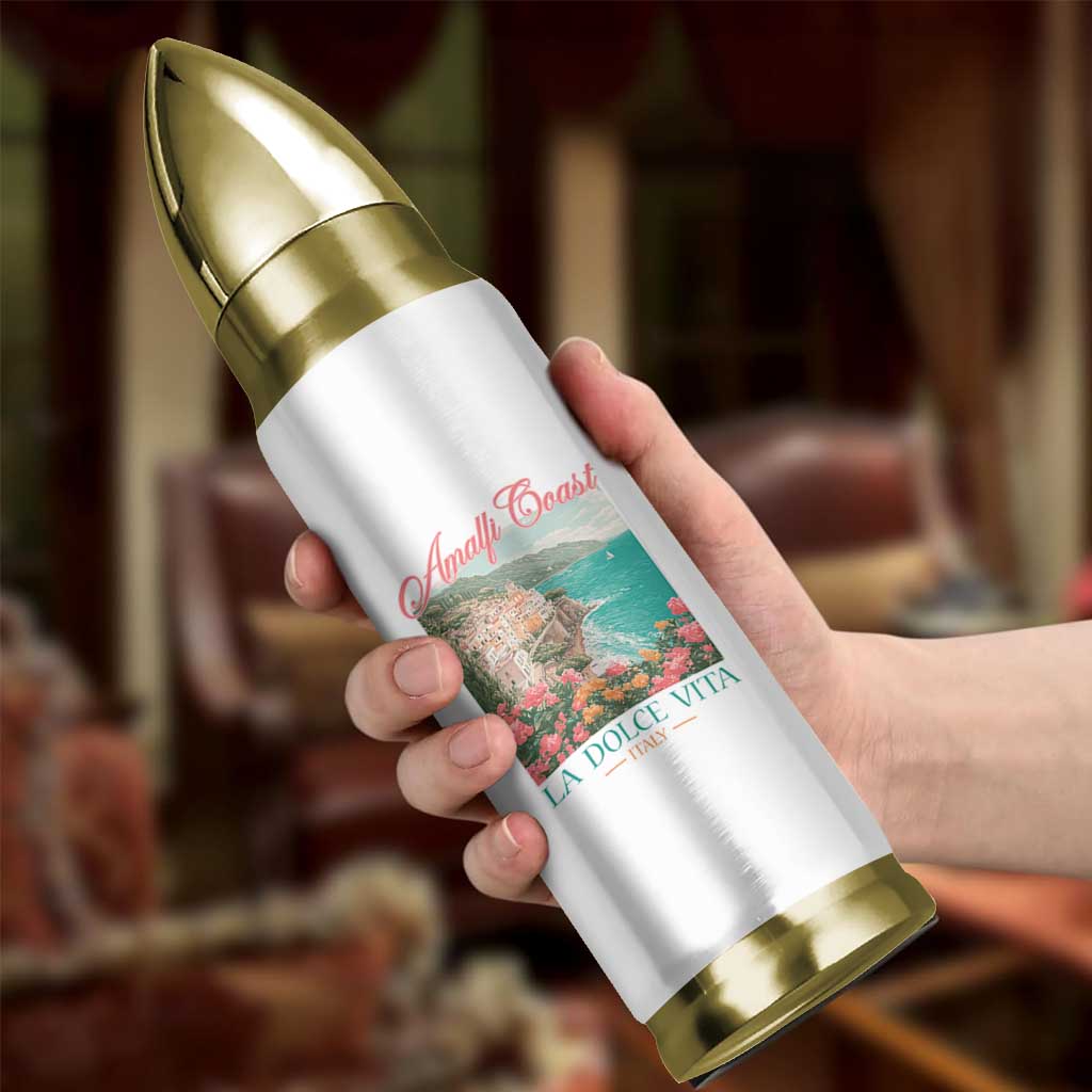 Amalfi Coast Italy Travel Trip Bullet Tumbler La Dolce Vita Mediterranean Sea - Wonder Print Shop