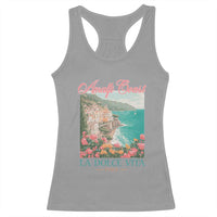 Amalfi Coast Italy Travel Trip Racerback Tank Top La Dolce Vita Mediterranean Sea - Wonder Print Shop