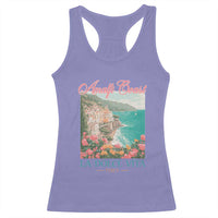 Amalfi Coast Italy Travel Trip Racerback Tank Top La Dolce Vita Mediterranean Sea - Wonder Print Shop