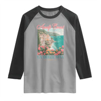 Amalfi Coast Italy Travel Trip Raglan Shirt La Dolce Vita Mediterranean Sea - Wonder Print Shop