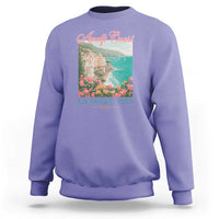 Amalfi Coast Italy Travel Trip Sweatshirt La Dolce Vita Mediterranean Sea - Wonder Print Shop
