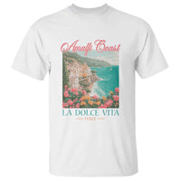 Amalfi Coast Italy Travel Trip T Shirt La Dolce Vita Mediterranean Sea - Wonder Print Shop