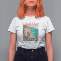 Amalfi Coast Italy Travel Trip T Shirt For Women La Dolce Vita Mediterranean Sea - Wonder Print Shop