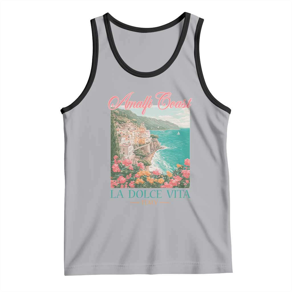 Amalfi Coast Italy Travel Trip Tank Top La Dolce Vita Mediterranean Sea - Wonder Print Shop