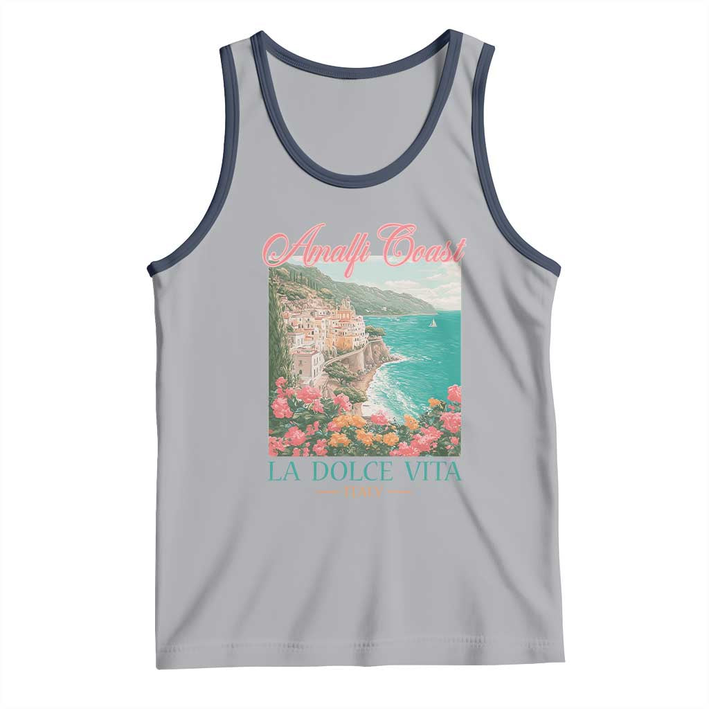 Amalfi Coast Italy Travel Trip Tank Top La Dolce Vita Mediterranean Sea - Wonder Print Shop