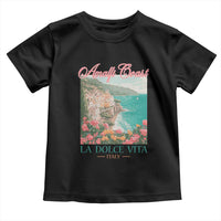 Amalfi Coast Italy Travel Trip Toddler T Shirt La Dolce Vita Mediterranean Sea - Wonder Print Shop