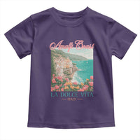 Amalfi Coast Italy Travel Trip Toddler T Shirt La Dolce Vita Mediterranean Sea - Wonder Print Shop