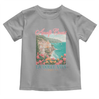 Amalfi Coast Italy Travel Trip Toddler T Shirt La Dolce Vita Mediterranean Sea - Wonder Print Shop