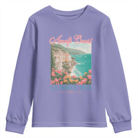 Amalfi Coast Italy Travel Trip Youth Sweatshirt La Dolce Vita Mediterranean Sea - Wonder Print Shop