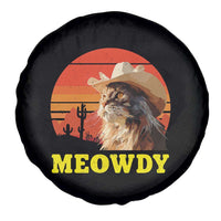 Funny Meowdy Spare Tire Cover Country Music Western Cowboy Cat - Wonder Print Shop