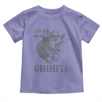 Funny Cowboy Opossum Toddler T Shirt Go On Now Git Western Country Opossum - Wonder Print Shop