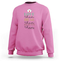School Nurse Sweatshirt Love Heal Return Them Nursing Cap - Wonder Print Shop
