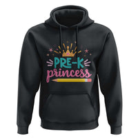 Back To School Hoodie Pre-K Princess Lovely Yellow Crown Pencil Cute Star - Wonder Print Shop