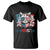Harris'24 T Shirt Childless Cat Lady American Flag Sunglasses - Wonder Print Shop