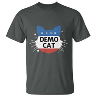 Funny American Cat T Shirt Demo Cat Star US Flag - Wonder Print Shop