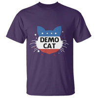 Funny American Cat T Shirt Demo Cat Star US Flag - Wonder Print Shop